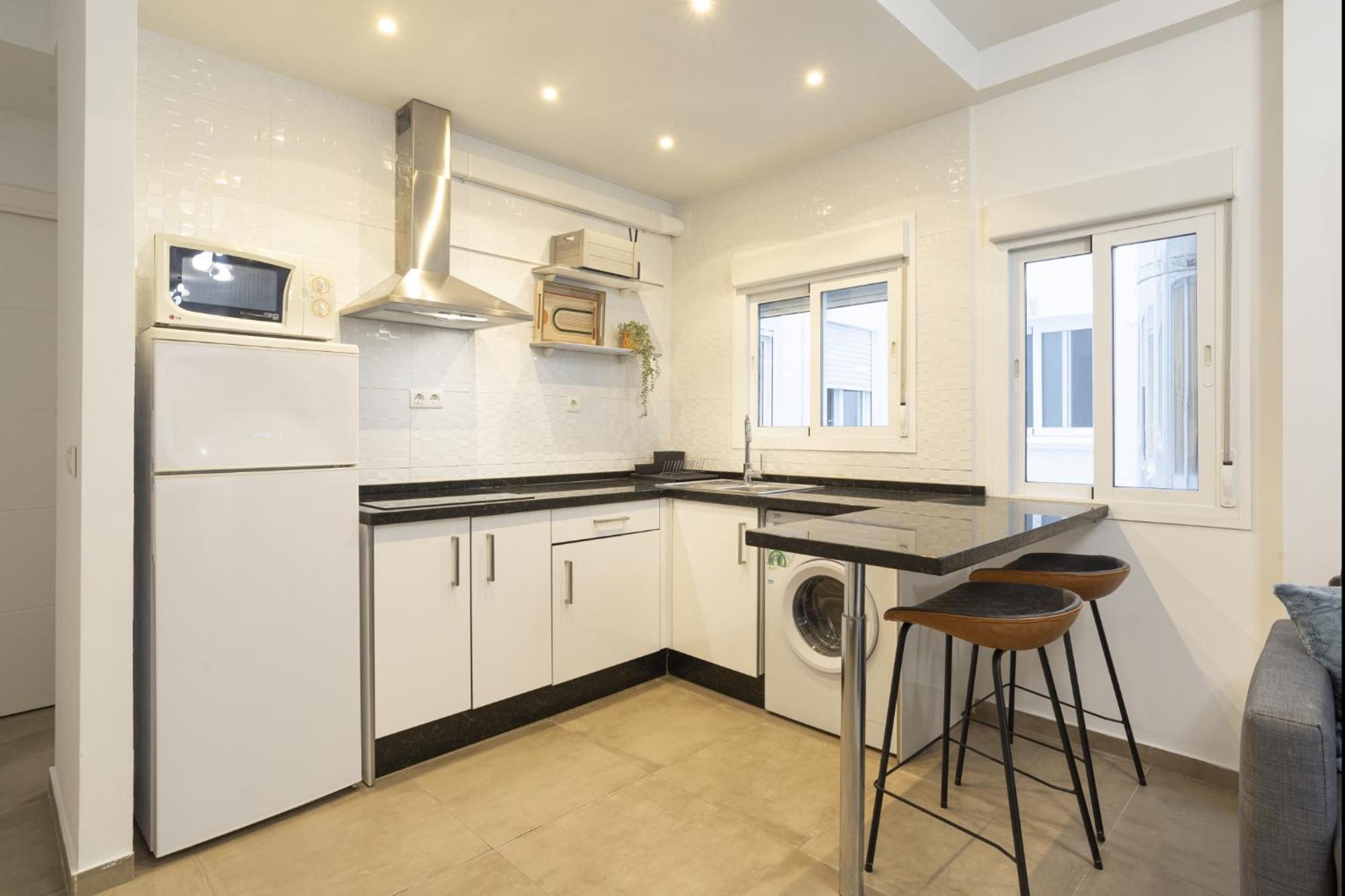 Appartement San Juan. Corazon Del Centro Historico 2Hab à Málaga Extérieur photo