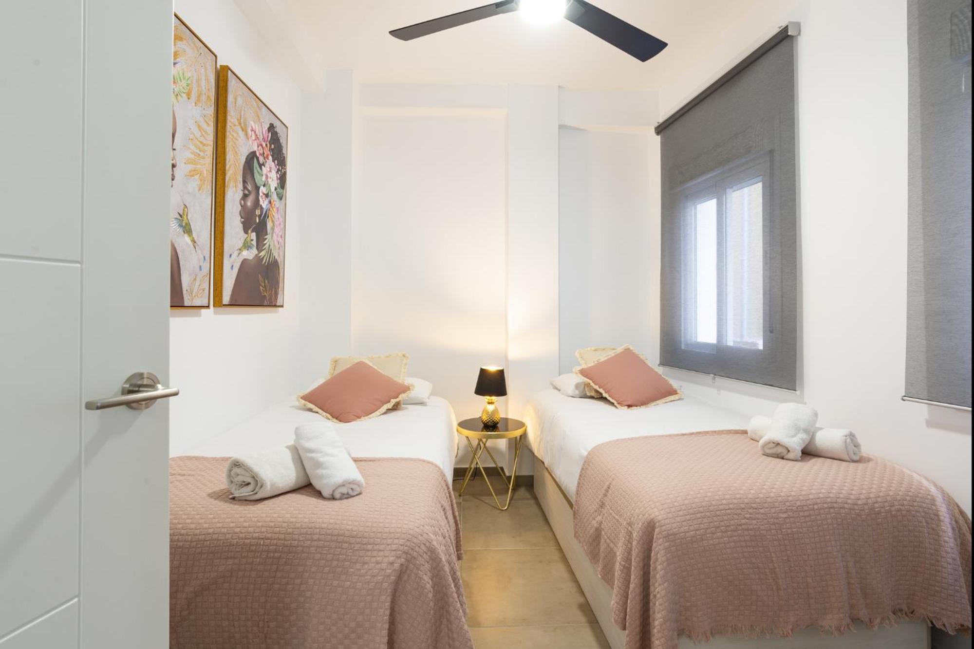 Appartement San Juan. Corazon Del Centro Historico 2Hab à Málaga Extérieur photo