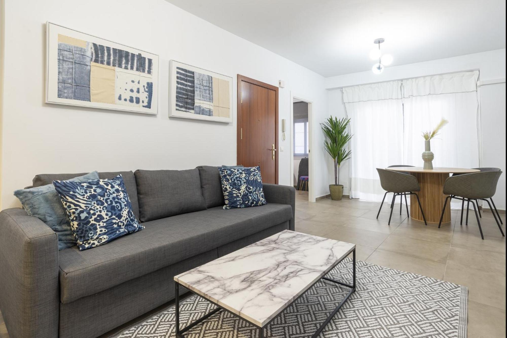 Appartement San Juan. Corazon Del Centro Historico 2Hab à Málaga Extérieur photo