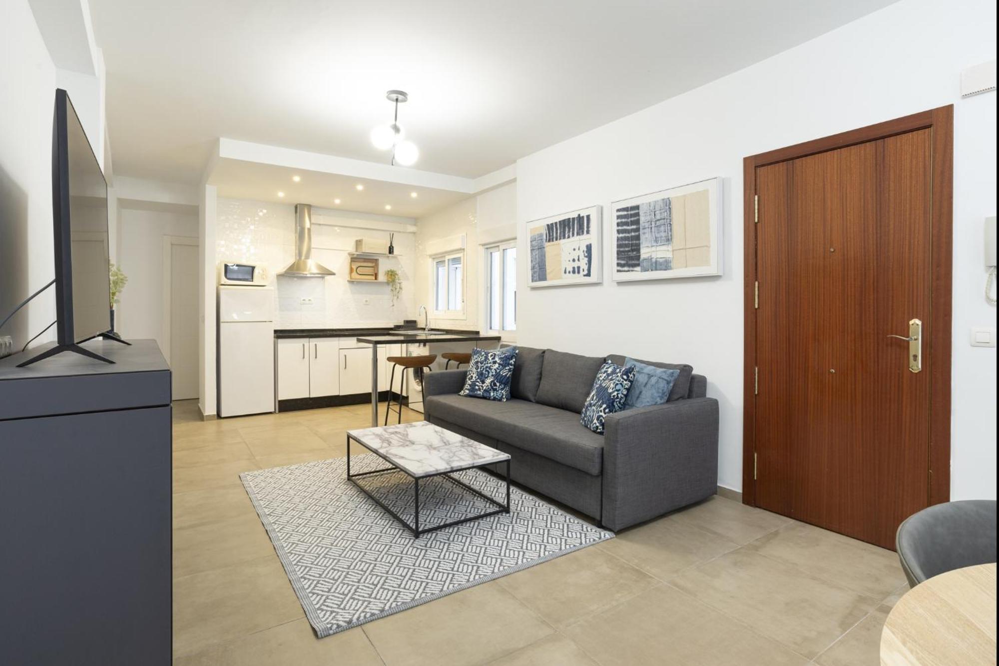 Appartement San Juan. Corazon Del Centro Historico 2Hab à Málaga Extérieur photo